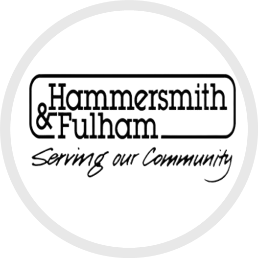 Logo of Hammersmith & Fulham - SBC Marketing London
