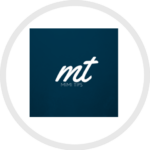 Logo of Mimitips.co.uk  Branding by SBC Marketing Team London 