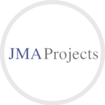 Logo of JMA Projects Branding by SBC Marketing Team London 