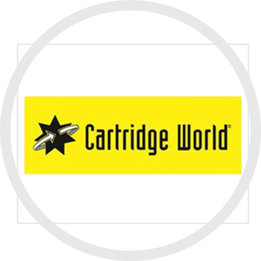 Logo of Cartridge World Franchiser working with SBC Marketing London  Team 