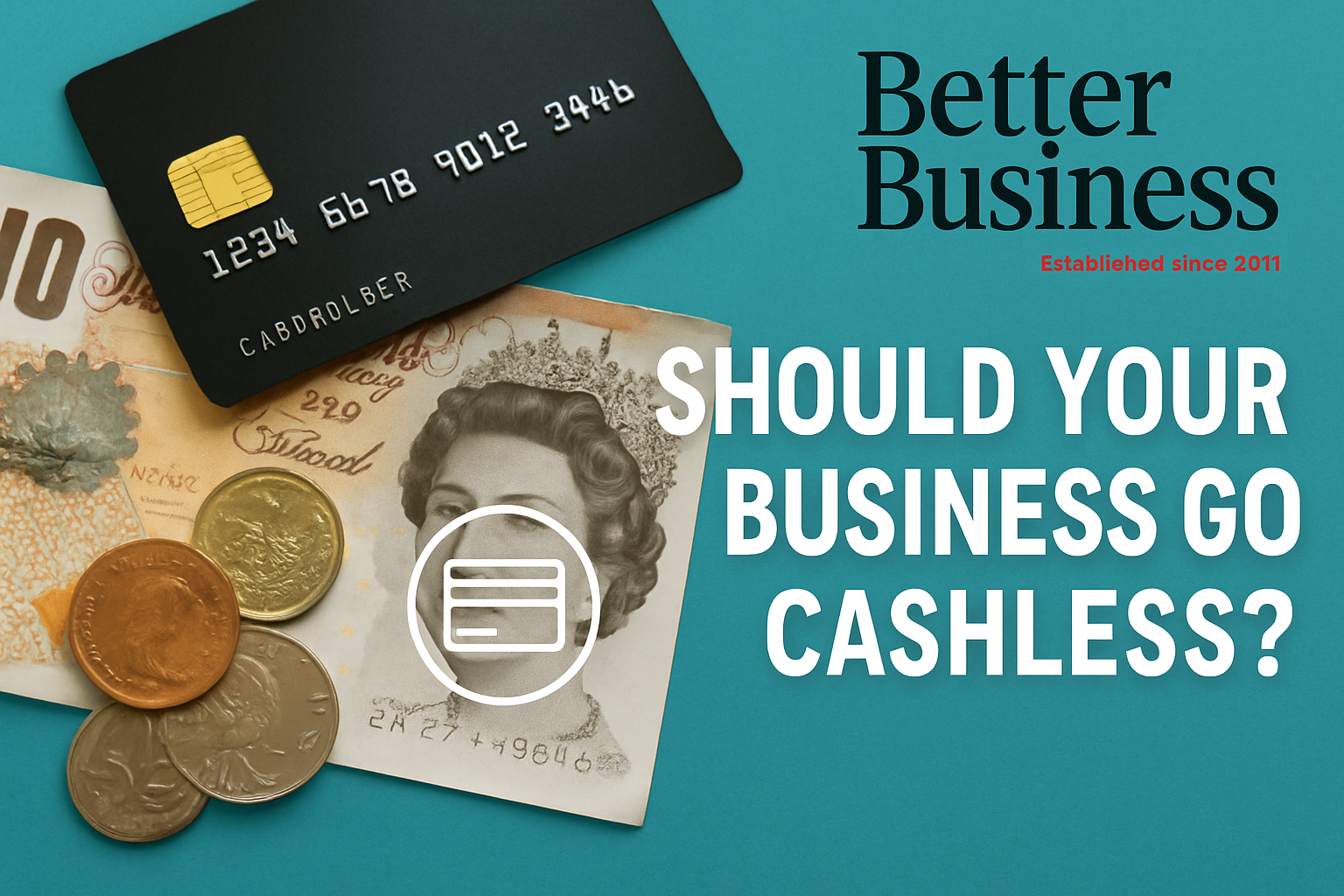 Small business owner considering digital payment vs cash