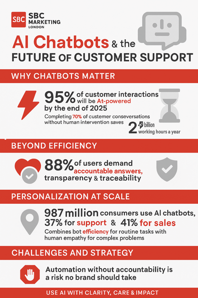 AI Chatbots infographics -https://strictlybusiness.co.uk/contact/